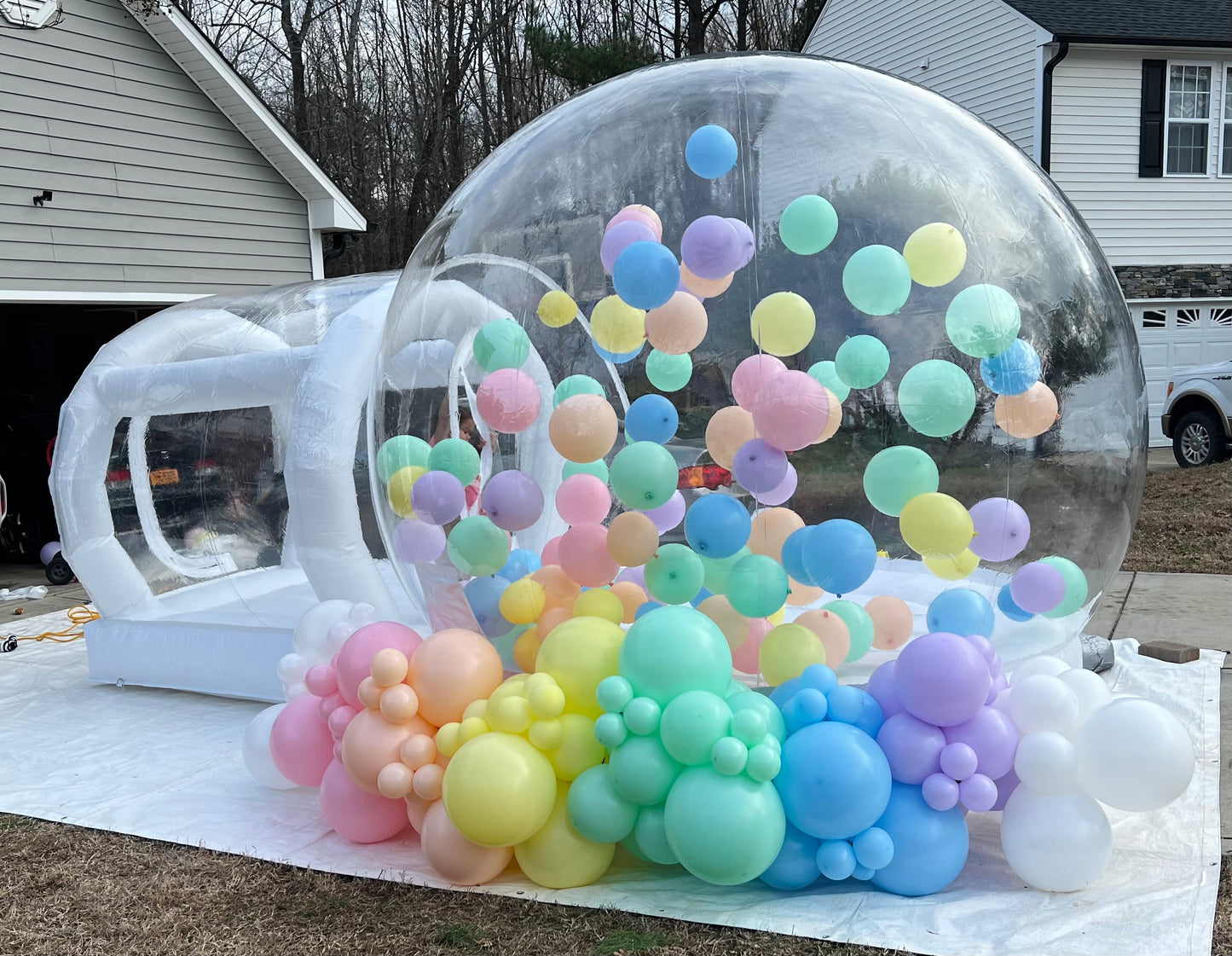 BUBBLE BOUNCE HOUSE DELUXE PACKAGE